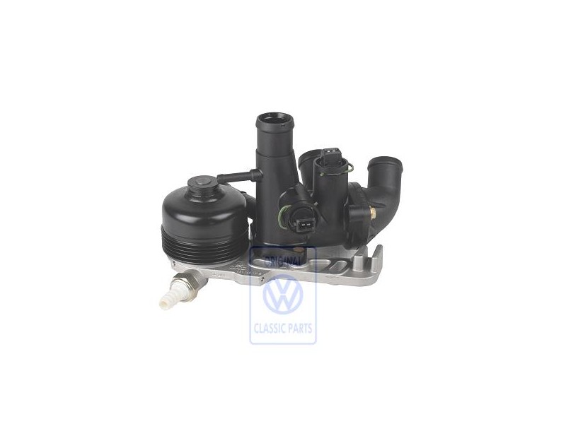 VW Originale Pompa Depressione Con Corpo Termostato - 031145101E