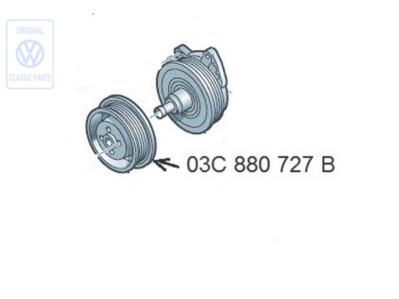VW Originale Puleggia - 03C880727B