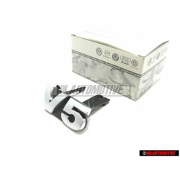 VW Originale V5 Fronte Logo Emblema Scritta Cromo - 1J5853679 FDY