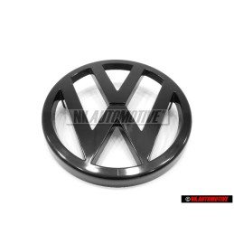 VW Originale Fronte Logo Emblema Simbolo Nero - 171853601