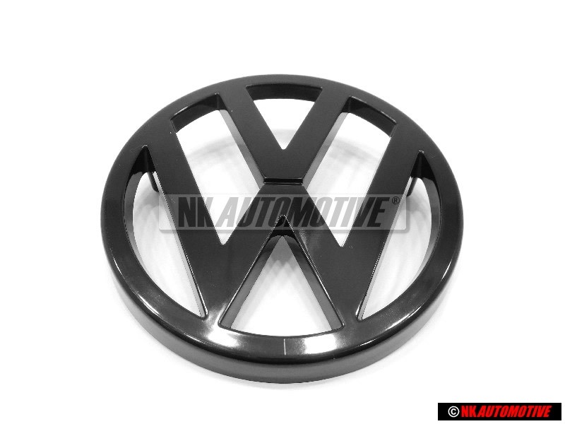 VW Originale Fronte Logo Emblema Simbolo Nero - 171853601
