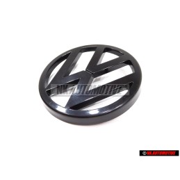 VW Originale Fronte Logo Emblema Simbolo Nero - 171853601