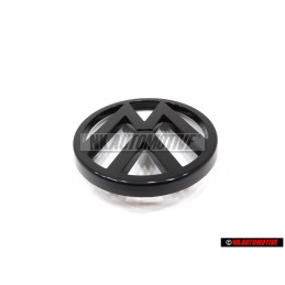 VW Originale Fronte Logo Emblema Simbolo Nero - 171853601
