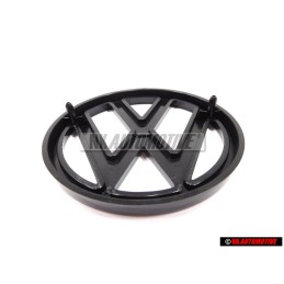 VW Originale Fronte Logo Emblema Simbolo Nero - 171853601