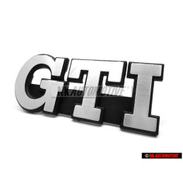 VW Originale GTI Fronte Logo Emblema Scritta Argento Spazzolato - 191853679L