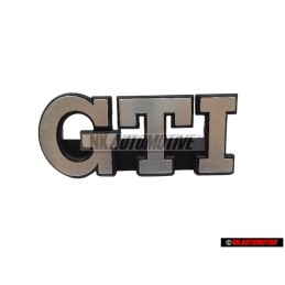 VW Originale GTI Fronte Logo Emblema Scritta Argento Spazzolato - 191853679L