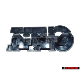 VW Originale GTI Fronte Logo Emblema Scritta Argento Spazzolato - 191853679L
