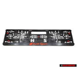 Audi Originale Audi Sport License Plate Holder - 3291900100