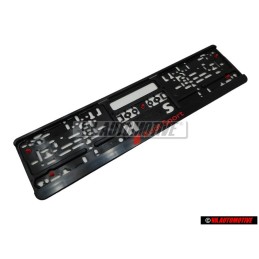 Audi Originale Audi Sport License Plate Holder - 3291900100