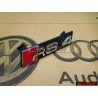 Audi Originale RS4 Fronte Logo Emblema Scritta Nero Cromo Rosso - 8E0853736E 2ZZ