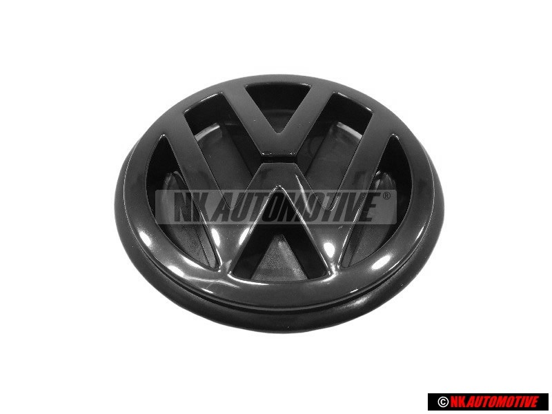 VW Originale Posteriore Logo Emblema Simbolo Nero - 357853601B