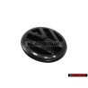 VW Originale Posteriore Logo Emblema Simbolo Nero - 357853601B