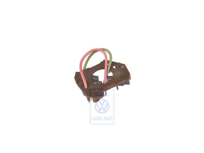 VW Originale Piastra Portaspazzole Con Spazzole In Carbonio - 113955841H