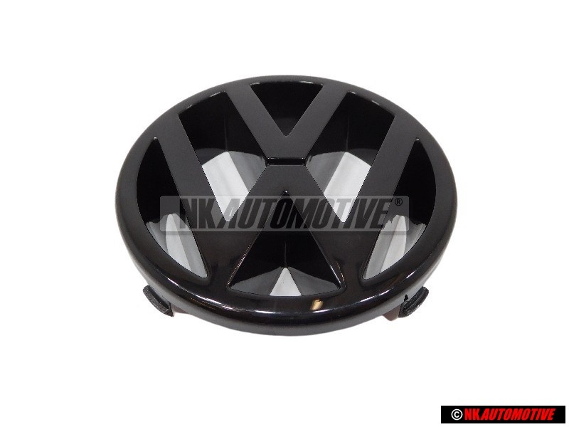 VW Originale Fronte Logo Emblema Simbolo Nero - 323853601