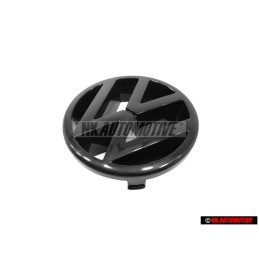 VW Originale Fronte Logo Emblema Simbolo Nero - 323853601