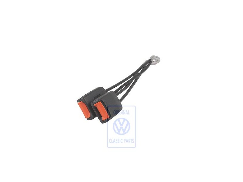 VW Originale Fibbia Cintura Doppia - 155857739C