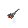 VW Originale Fibbia Cintura Doppia - 155857739C