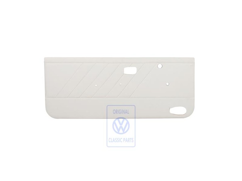 VW Originale Rivestimento Porta(Similpelle) Bianco Lasky - 155867015AE8YN
