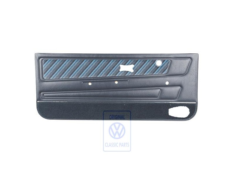 VW Originale Rivestimento Porta Blu Mauritius - 155867015BQAAF