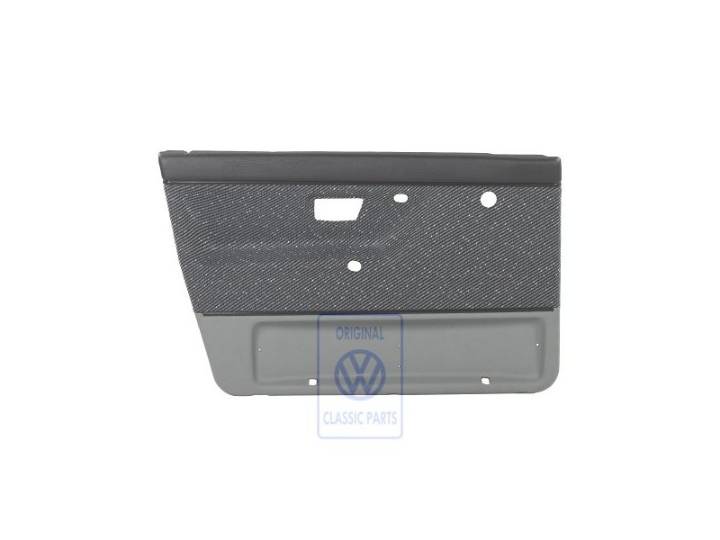 VW Originale Rivestimento Porta Grigio Nero/Nero - 167867011H WT8