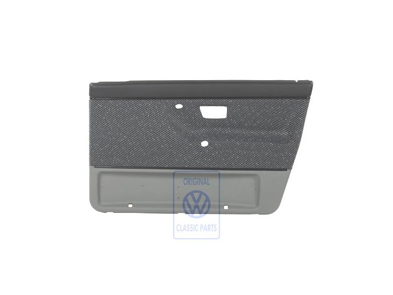 VW Originale Rivestimento Porta Grigio Nero/Nero - 167867012H WT8