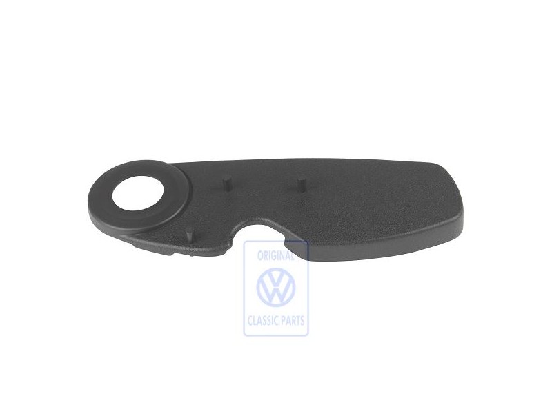 VW Originale Rivestimento Con Foro Nero Satinato - 191881480A 01C