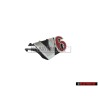 VW Originale V6 Fronte Logo Emblema Scritta Cromo Rosso - 1J6853679A GQF