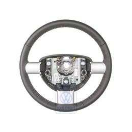VW Originale Volante (Pelle) Nero/Bianco - 1C0419091DGYXX