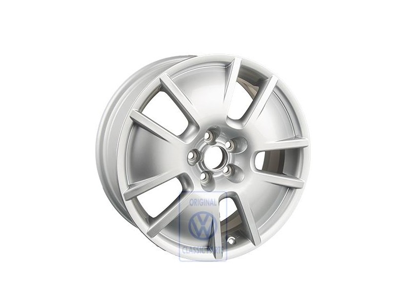 VW Originale Cerchio In Alluminio Antracite/Argento - 1C0601025J 1E9