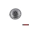 VW Originale Copriruota Cromo Brill./Grigio Dolomiti - 1C0601149A GRB