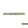 VW Originale Scritta Argento - 1C0853313A 3BU