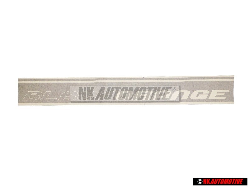 VW Originale Scritta Pellicola Nero - 1C0853316D NG4