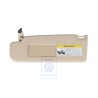 VW Originale Aletta Parasole Con Specchietto E Copertura Crema - 1C0857551E 2J6