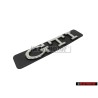 VW Originale GTI Lato Logo Emblema Simbolo Cromo - 1H6853714 GX2