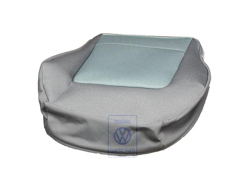 VW Originale Rivestimento Sedile (Tessuto) Blu - 1C0881405H PQQ