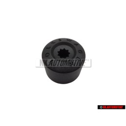 VW Originale Calotta Per Vite Nero Satinato - 6X0601173B 9B9