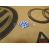 VW Originale Chiave Logo Emblema Simbolo Blu Bianco - 3B0837891