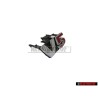 VW Originale V5 Fronte Logo Emblema Scritta Cromo Rosso - 1J6853679B GQF
