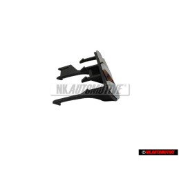 VW Originale V5 Fronte Logo Emblema Scritta Cromo Rosso - 1J6853679B GQF