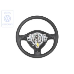 VW Originale Volante (Pelle) Nero/Arancio Tropic - 1E0419091E HCB