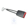 VW Originale Fibbia Cintura Nero Satinato/Rosso Fuoco - 1E0857756 FCN