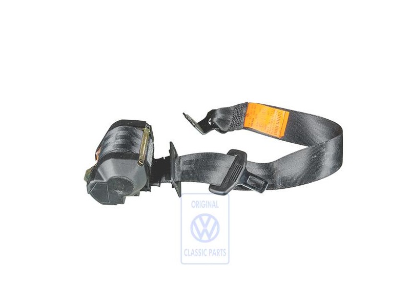 VW Originale Cintura Sicurezza A 3 Punti Nero Satinato - 1E0857805 B41