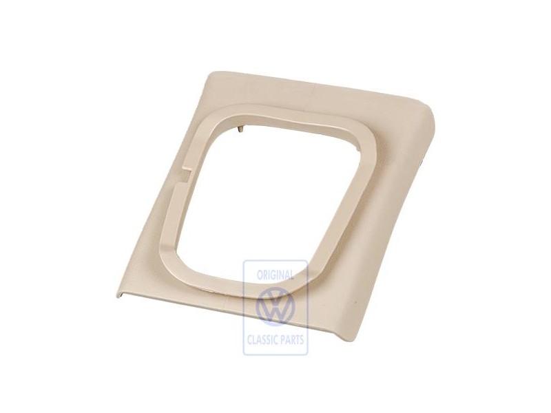 VW Originale Cornice Per Comando Marce Beige Chiaro - 1E0863216 Q70