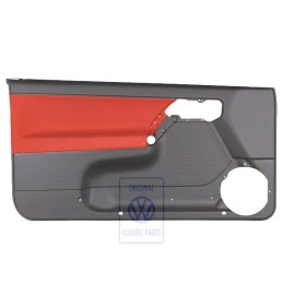 VW Originale Rivestimento Porta (Tessuto) Nero/Arancio Tropic - 1E0867011ANHFP