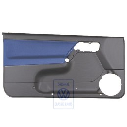 VW Originale Rivestimento Porta (Tessuto) Nero/Blu Orbita - 1E0867011ANHFR