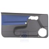 VW Originale Rivestimento Porta (Tessuto) Nero/Blu Orbita - 1E0867011ANHFR