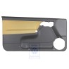 VW Originale Rivestimento Porta (Tessuto) Nero/Giallo Futura - 1E0867011ANHFT