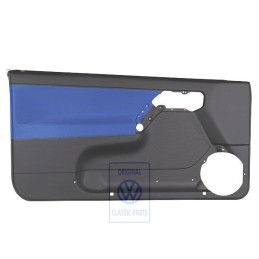 VW Originale Rivestimento Porta (Tessuto) Nero/Jazzblue - 1E0867011ATLZQ