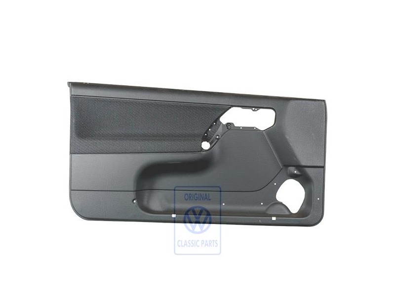 VW Originale Rivestimento Porta (Tessuto) Nero - 1E0867011D BFY