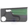 VW Originale Rivestimento Porta (Tessuto) Nero/Verde Cosmico - 1E0867012ANHFQ